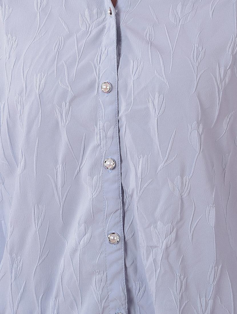 women self designed collared long sleeve shirt - 21986090 - Standard Image - 6