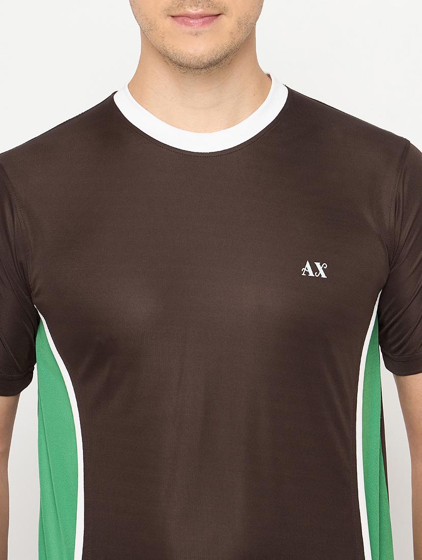 men color block short sleeve regular ft t-shirt - 21986279 - Standard Image - 4