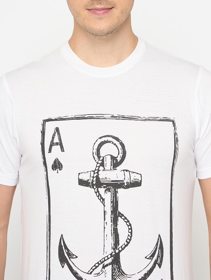 men printed short sleeve regular ft t-shirt - 21986282 - Standard Image - 4