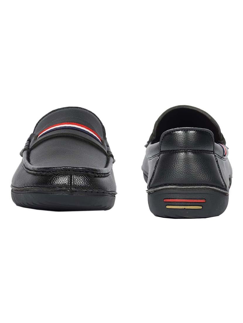 men black slip on loafer - 21986308 - Standard Image - 4