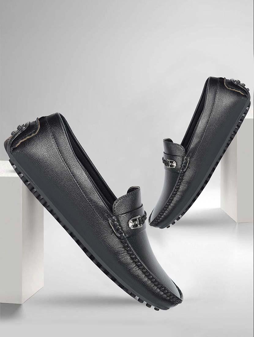 men black slip on loafer - 21986310 -  Zoom Image - 0