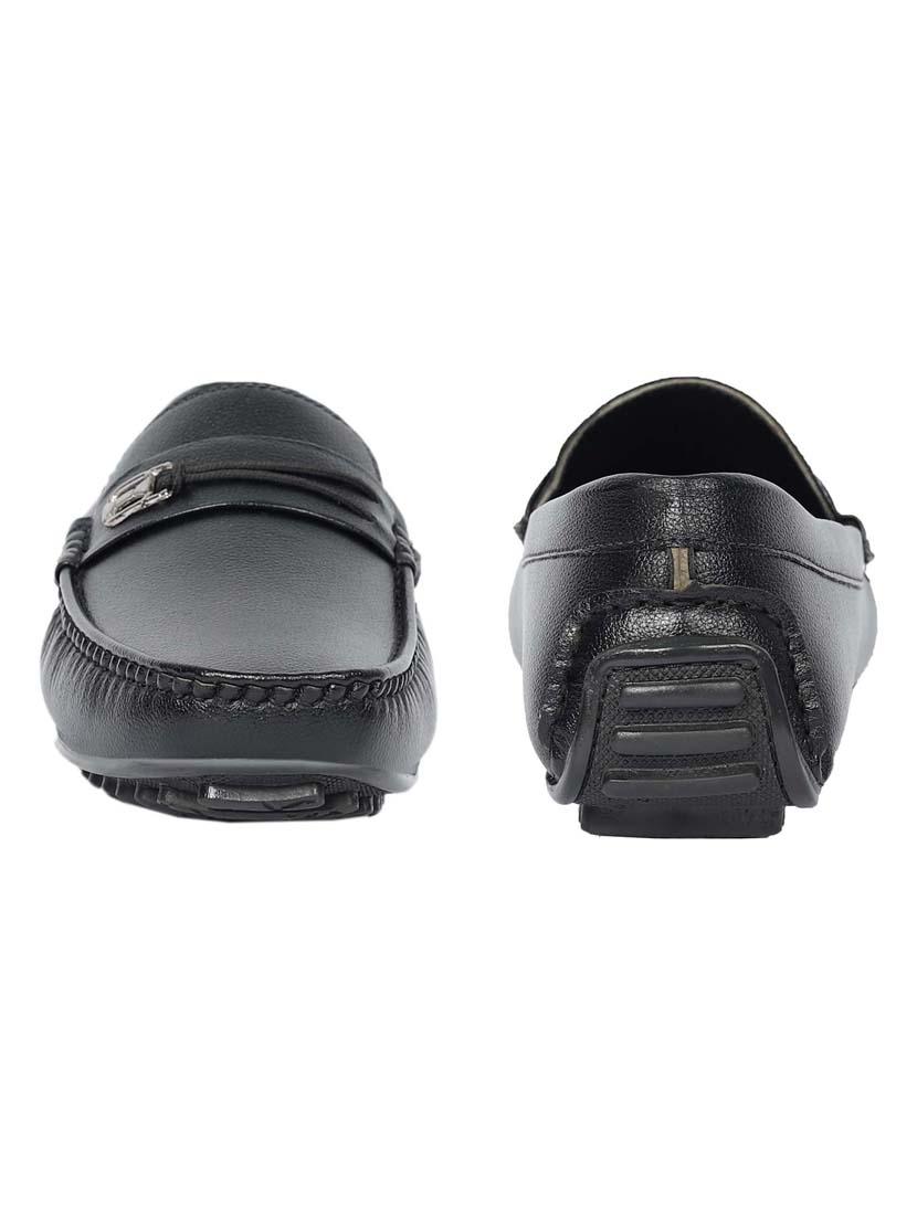 men black slip on loafer - 21986310 - Standard Image - 4