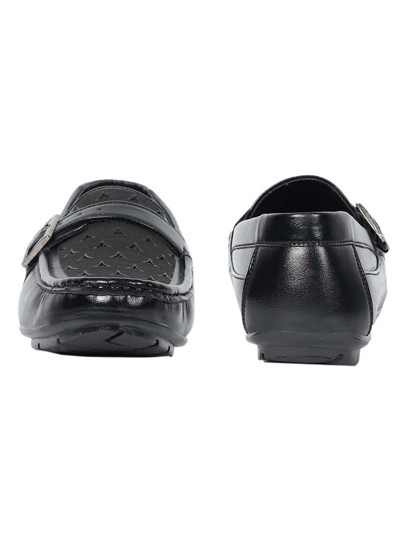 men black slip on loafer - 21986312 - Standard Image - 4