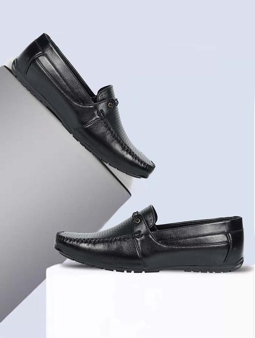 men black slip on loafer - 21986313 - Standard Image - 0