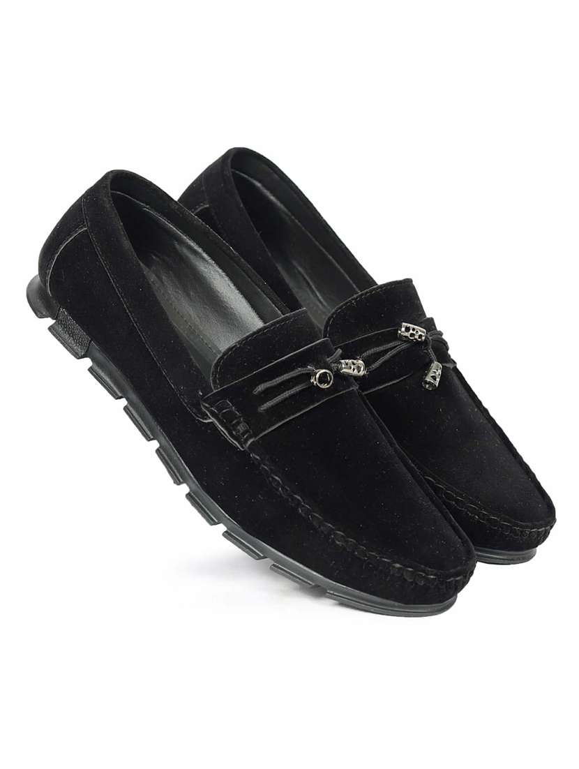 men black slip on loafer - 21986314 -  Standard Image - 1