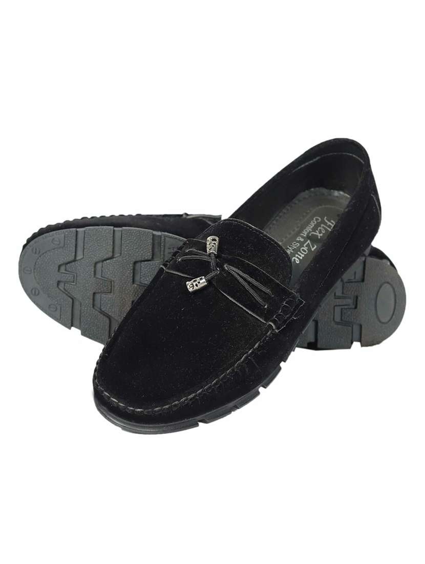 men black slip on loafer - 21986314 -  Standard Image - 4