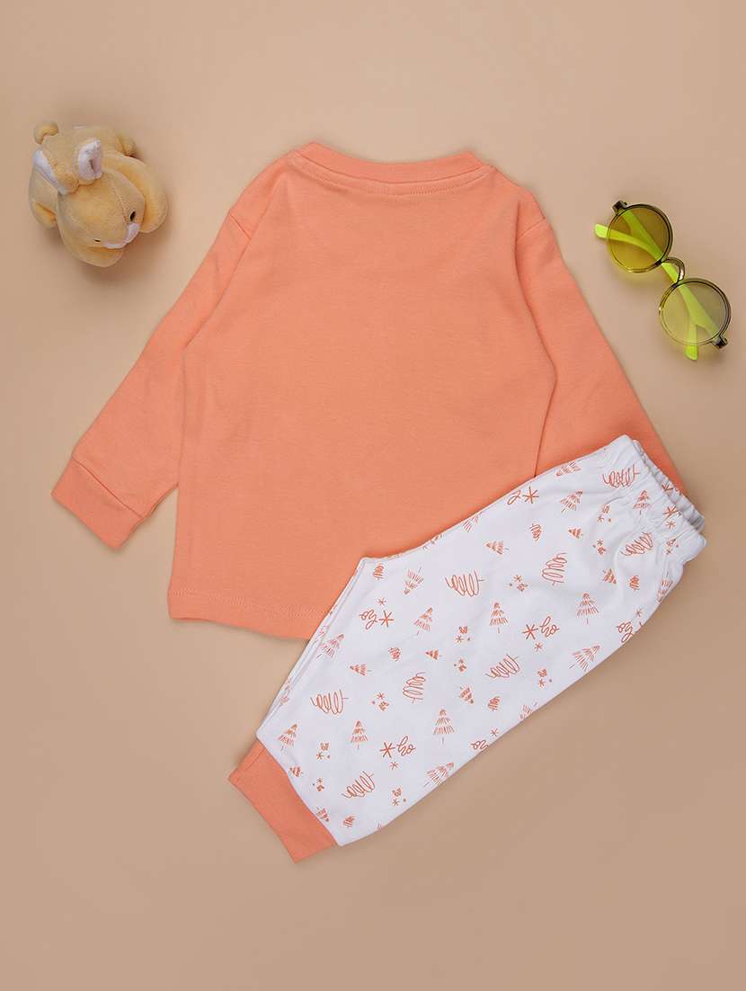 boys printed long sleeve full length set - 21986324 - Standard Image - 1