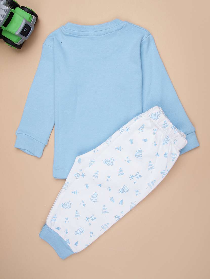 boys printed long sleeve full length set - 21986325 -  Standard Image - 1