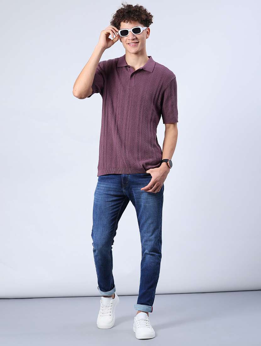 men washed mid rise full length jeans - 21986510 -  Standard Image - 4