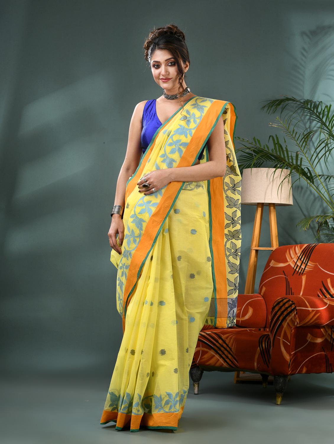 women self design handloom saree - 21986625 - Standard Image - 1