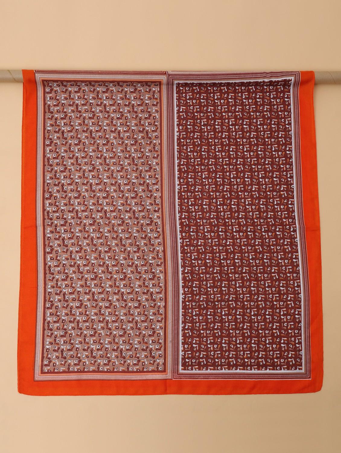 women printed viscose scarf - 21986807 - Standard Image - 6
