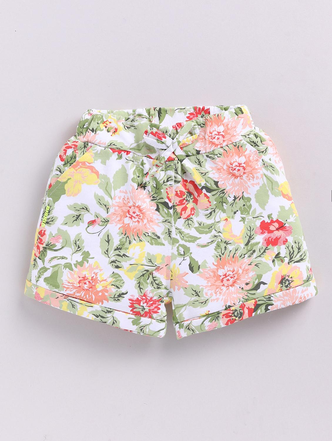 girls pack of 2 printed shorts - 21986840 - Standard Image - 4