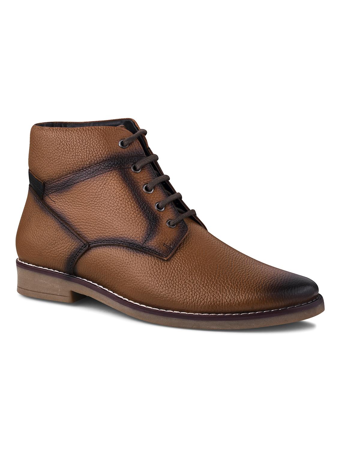 men tan lace up boot - 21986875 - Standard Image - 4