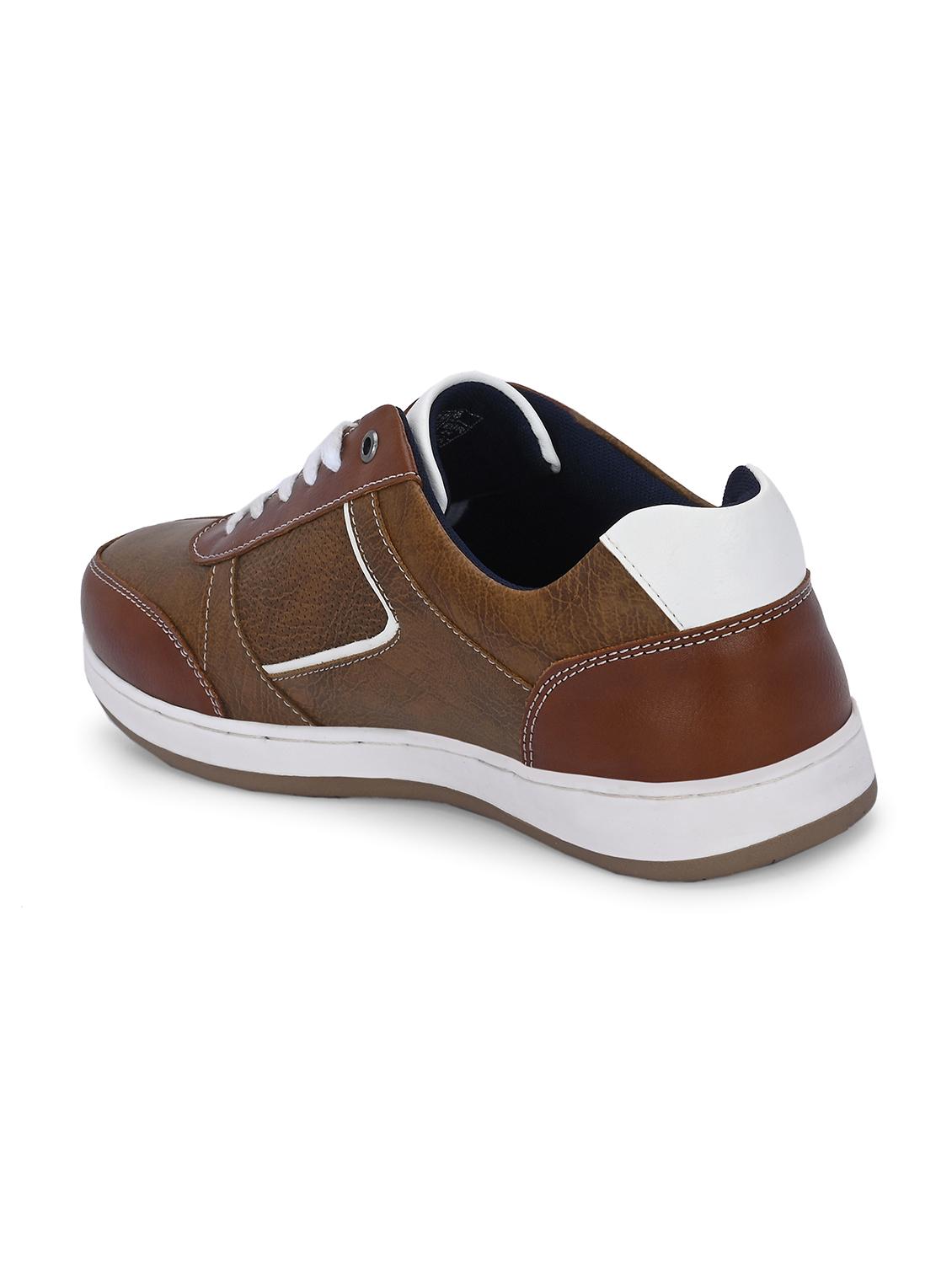 men tan lace up sneaker - 21986881 - Standard Image - 4