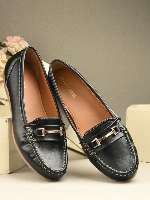 women black slip on ballerina - 21986884 - Standard Image - 0