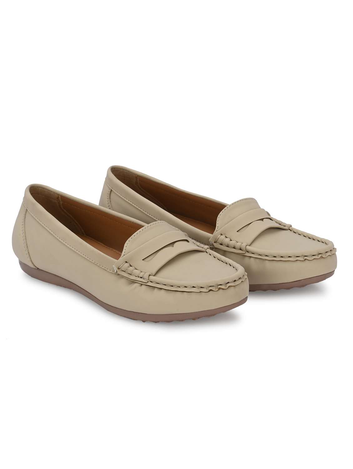 women nude slip on ballerina - 21986887 -  Standard Image - 1