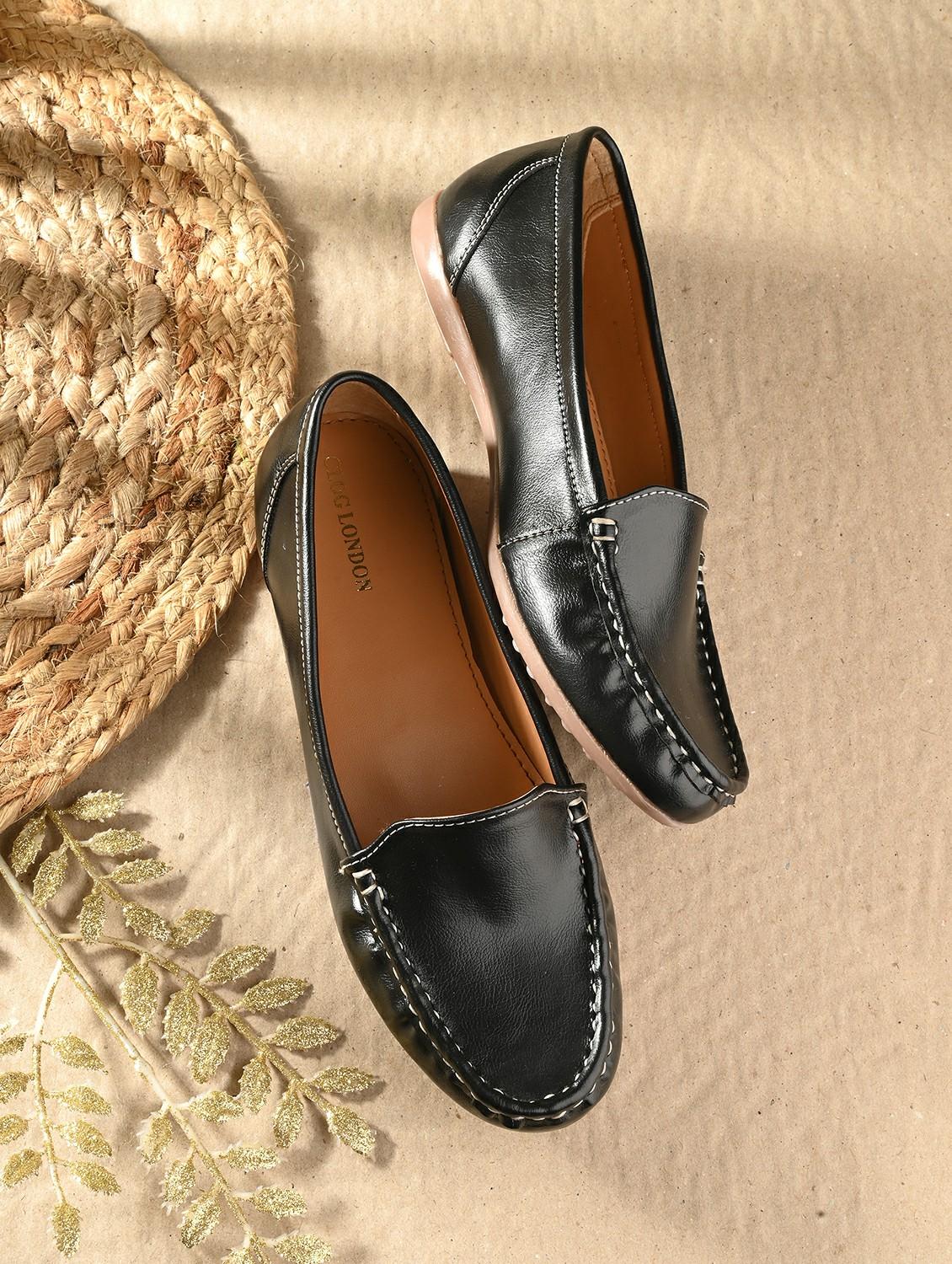 women black slip on ballerina - 21986888 -  Zoom Image - 0