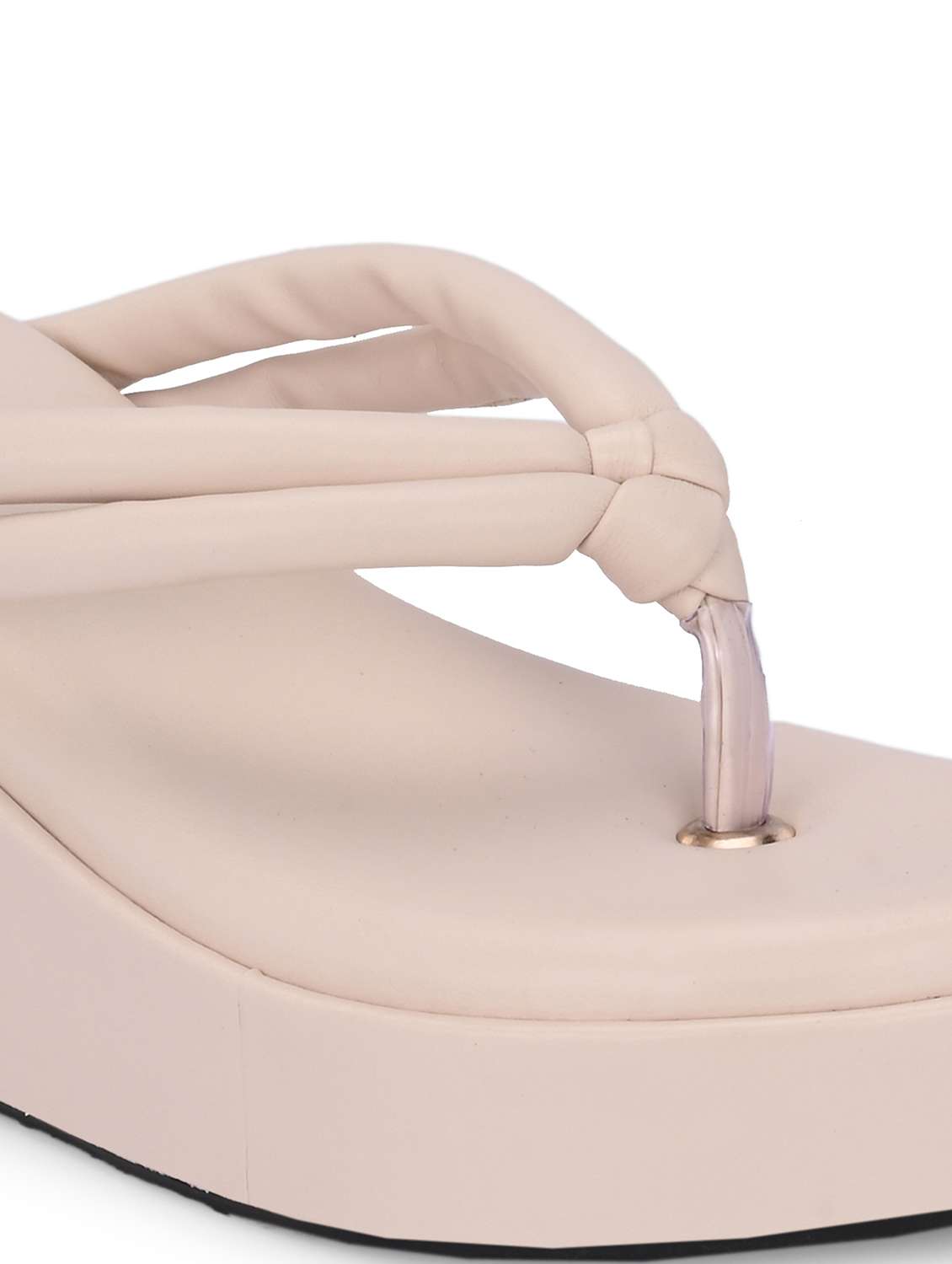 women cream slip on wedge - 21986916 -  Standard Image - 6