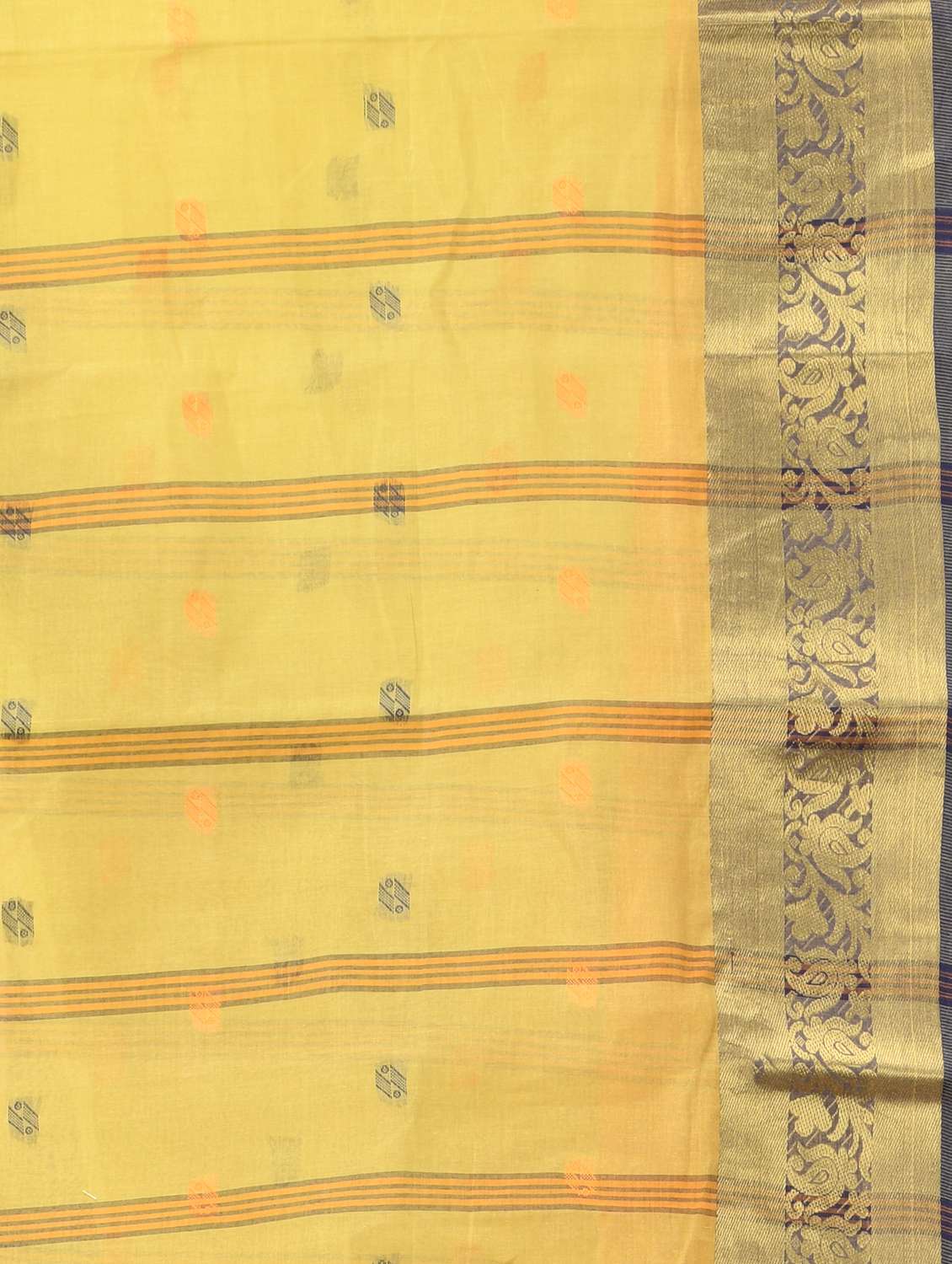 women self design tant saree - 21987029 -  Standard Image - 4