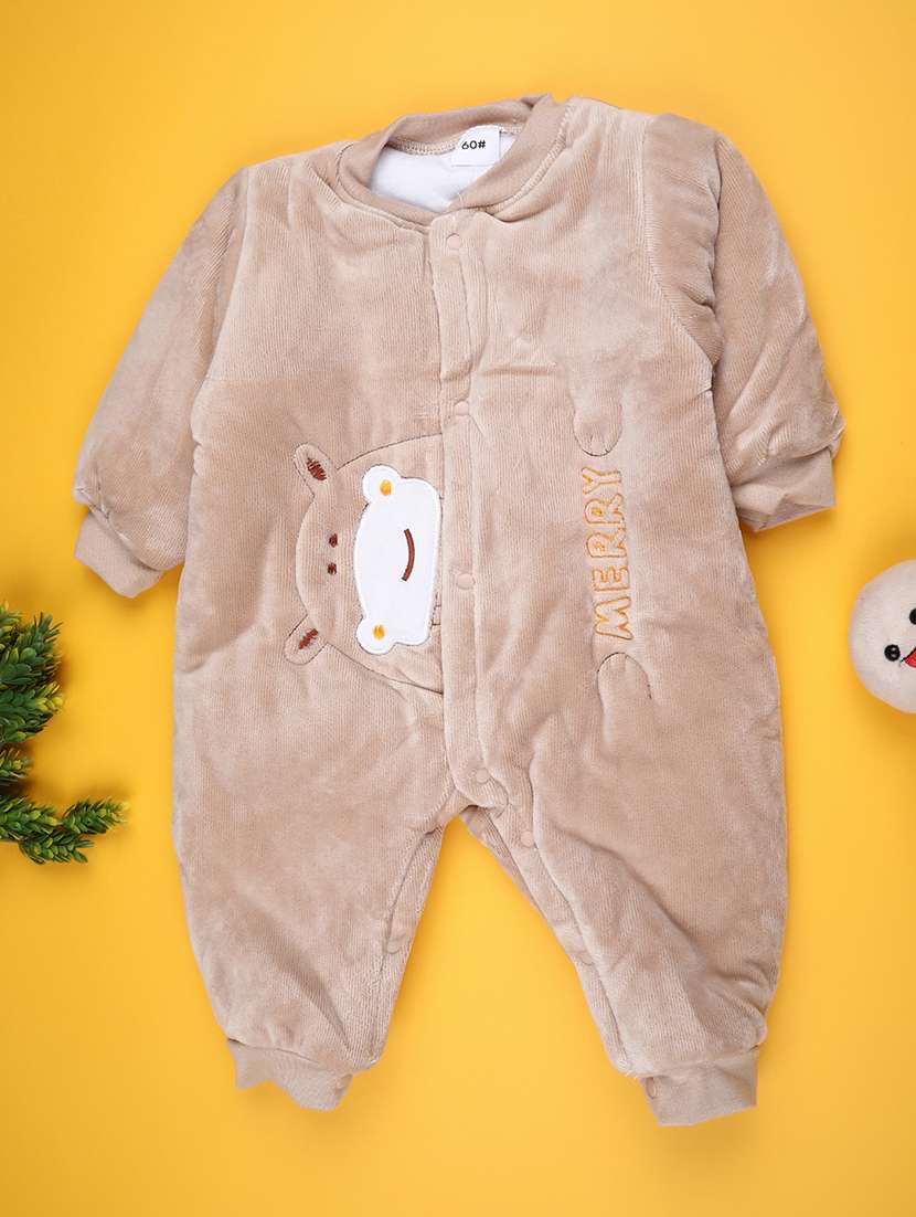 kids self designed long sleeve romper