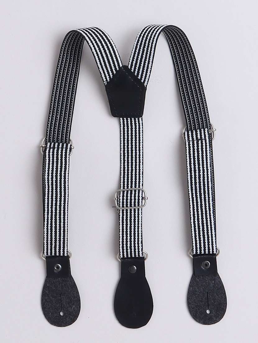 boys printed shirt and shorts set with suspender - 21987325 -  Standard Image - 4