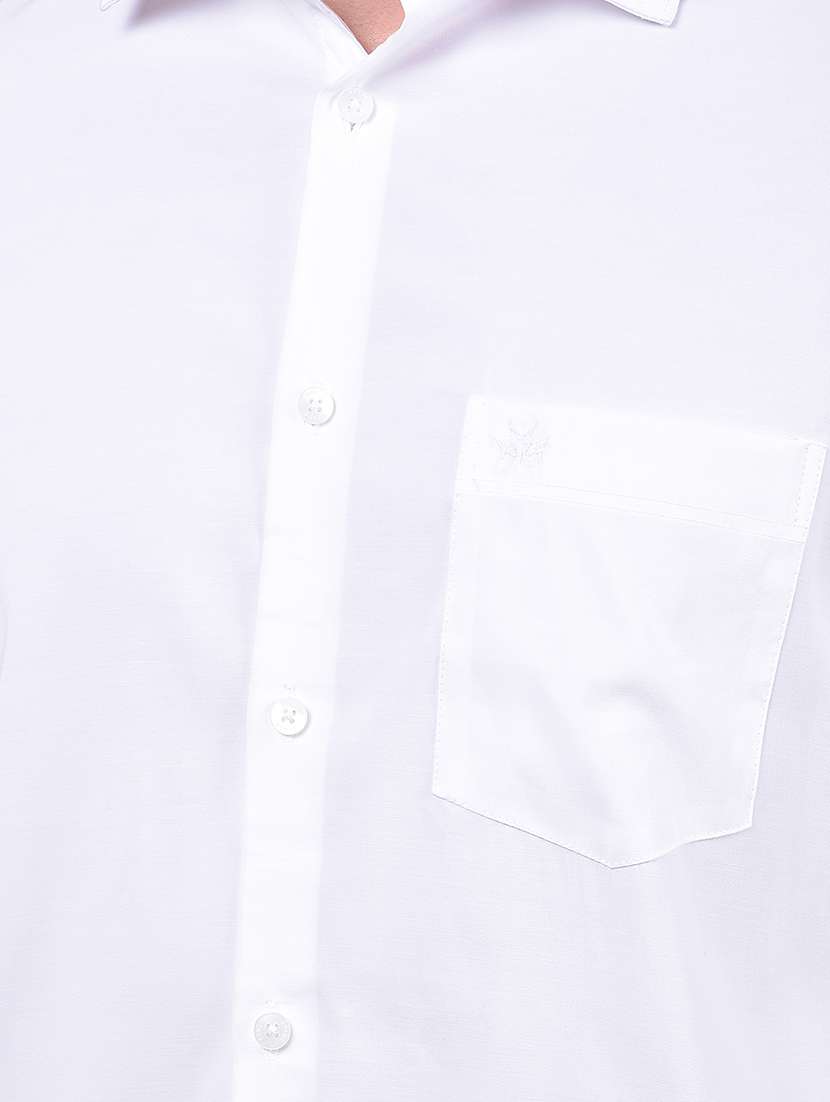 men solid long sleeve regular fit casual shirt - 21987529 -  Standard Image - 6