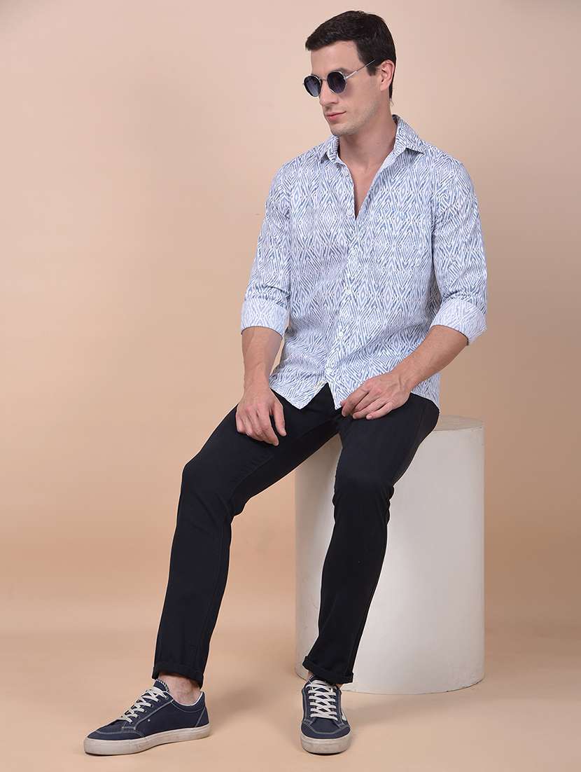 men solid mid rise flat front casual chinos  - 21987553 -  Standard Image - 4