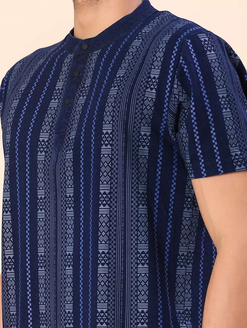 men printed short sleeve regular fit t-shirt - 21987792 -  Standard Image - 4