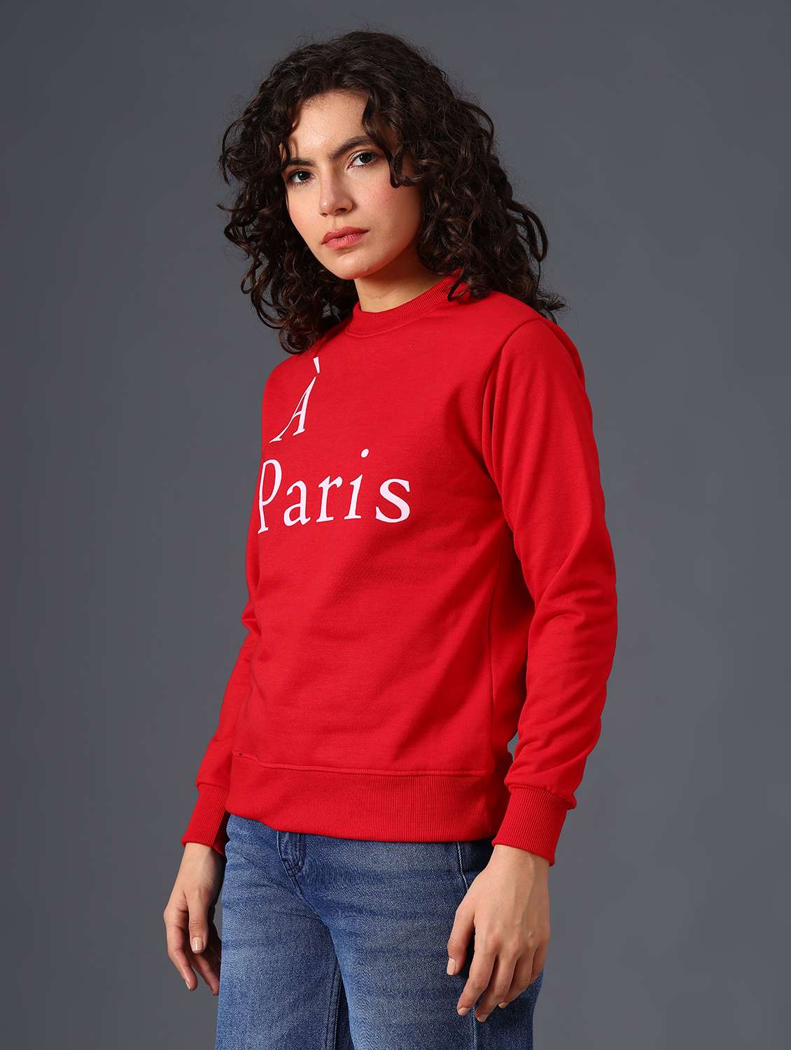 women printed long sleeve sweatshirt - 21987824 -  Standard Image - 6