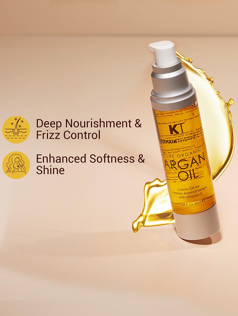 argan oil hair serum with vitamin e for frizz control - 50ml - 21987959 - Standard Image - 1