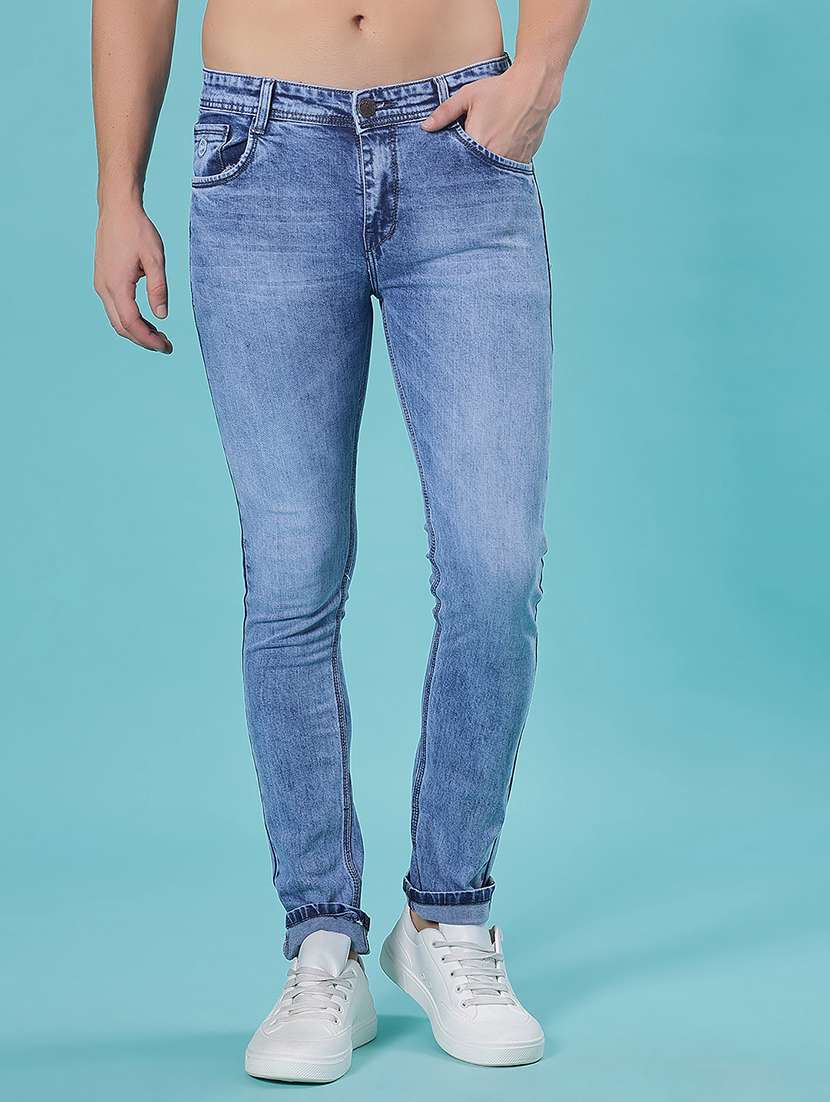 men washed mid rise full length jean - 21988464 - Zoom Image - 0