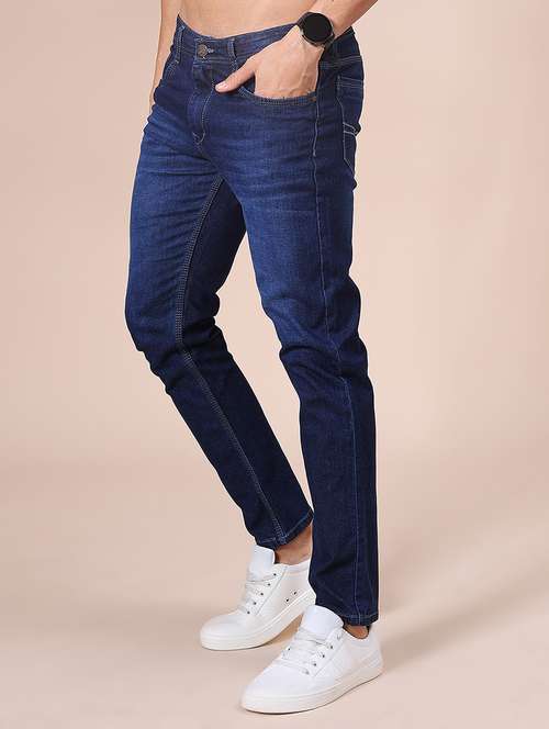 men washed mid rise full length jean - 21988469 -  Standard Image - 0
