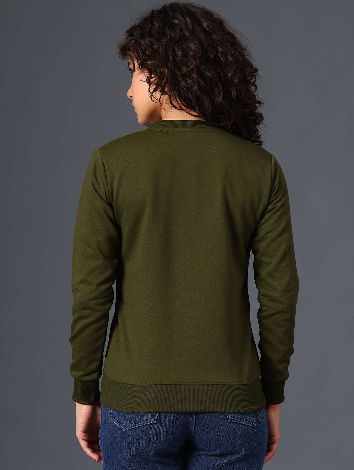 women printed long sleeve sweatshirt - 21988616 -  Standard Image - 4