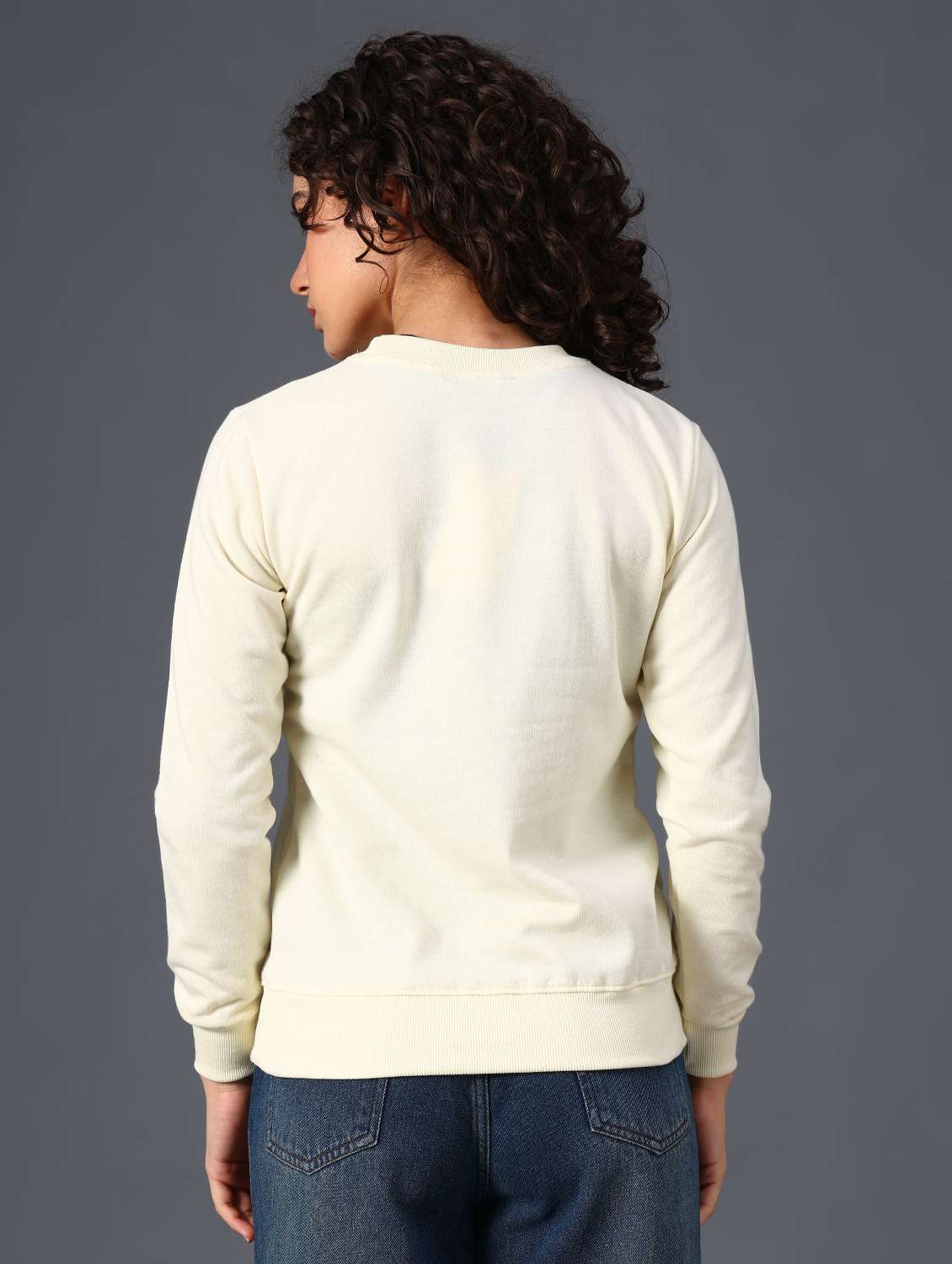 women printed long sleeve sweatshirt - 21988617 -  Standard Image - 4