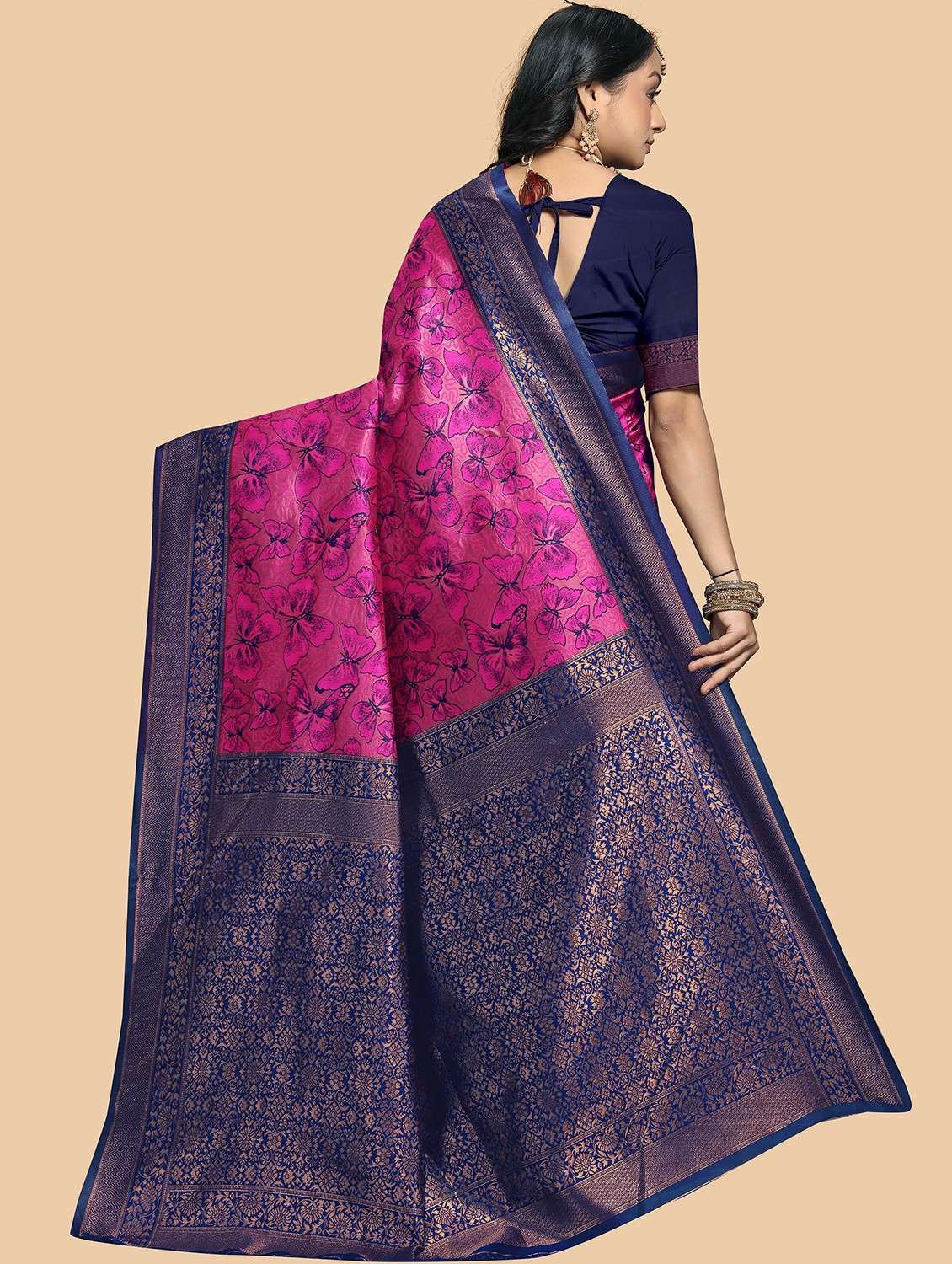 women self design banarasi saree with blouse - 21988699 -  Standard Image - 1
