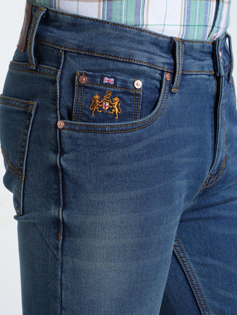 men washed mid rise full length jeans - 21988837 - Standard Image - 4
