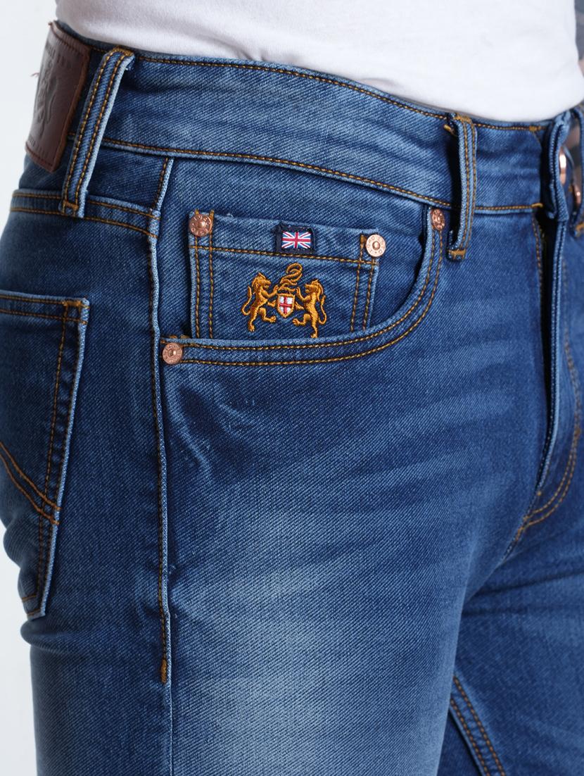 men washed mid rise full length jeans - 21988841 - Standard Image - 4