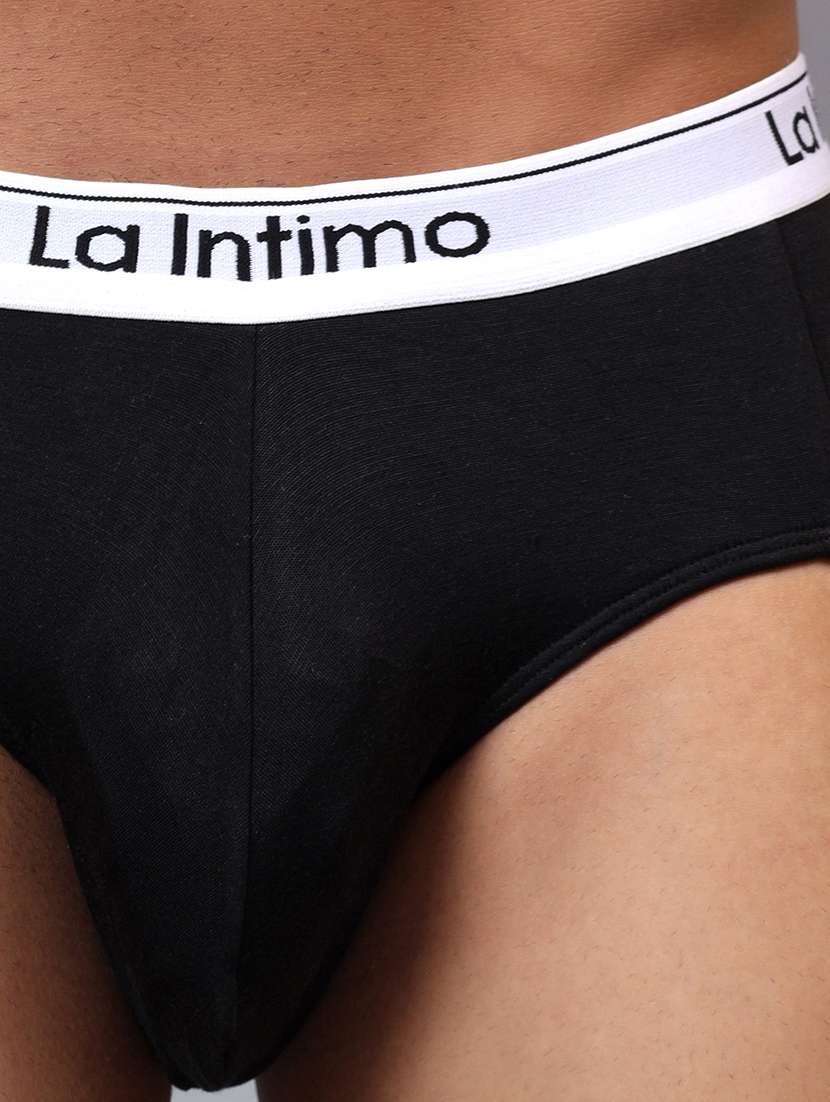 men solid low rise hipster brief - 21989365 -  Standard Image - 4