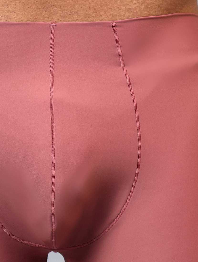 men solid low rise seamless trunks - 21989411 -  Standard Image - 4