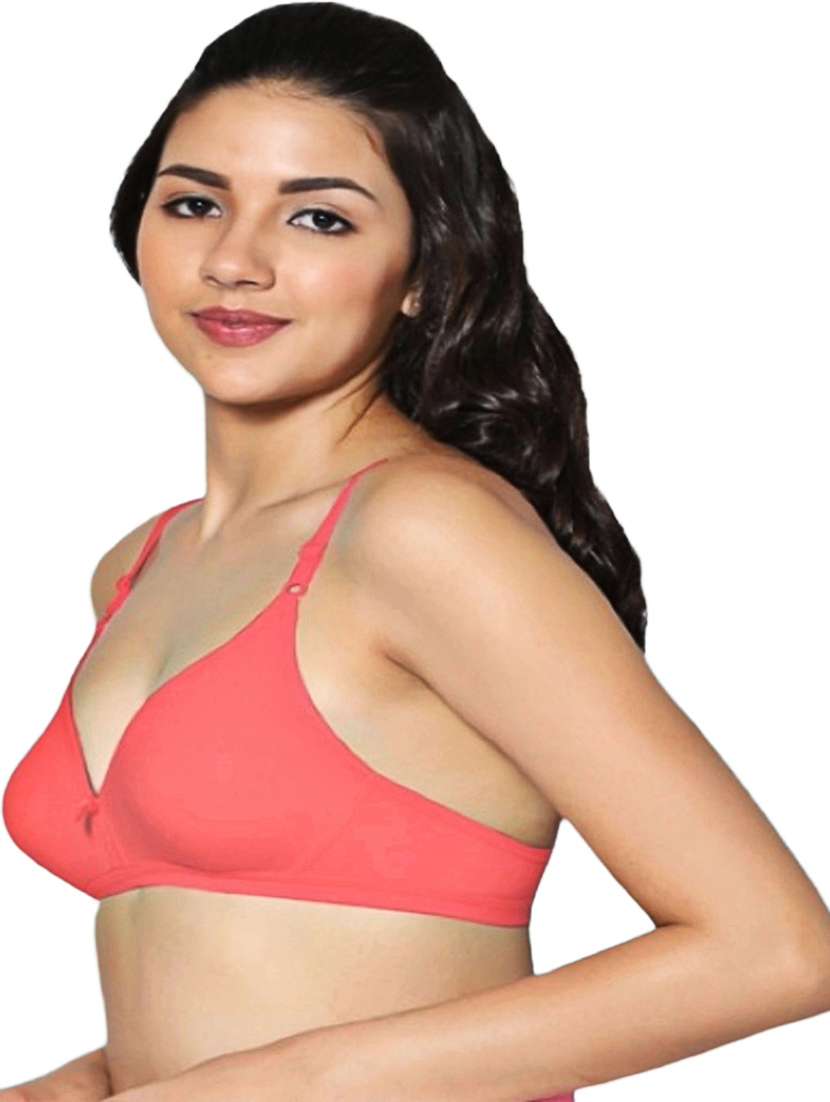 women pack of 2 solid non padded bra - 21990841 -  Standard Image - 4