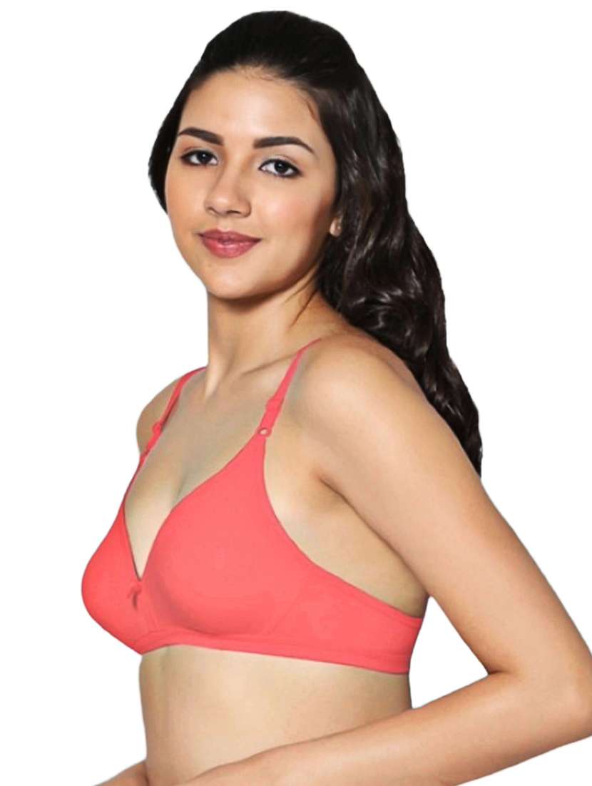 women pack of 2 solid non padded bra - 21990892 -  Standard Image - 4