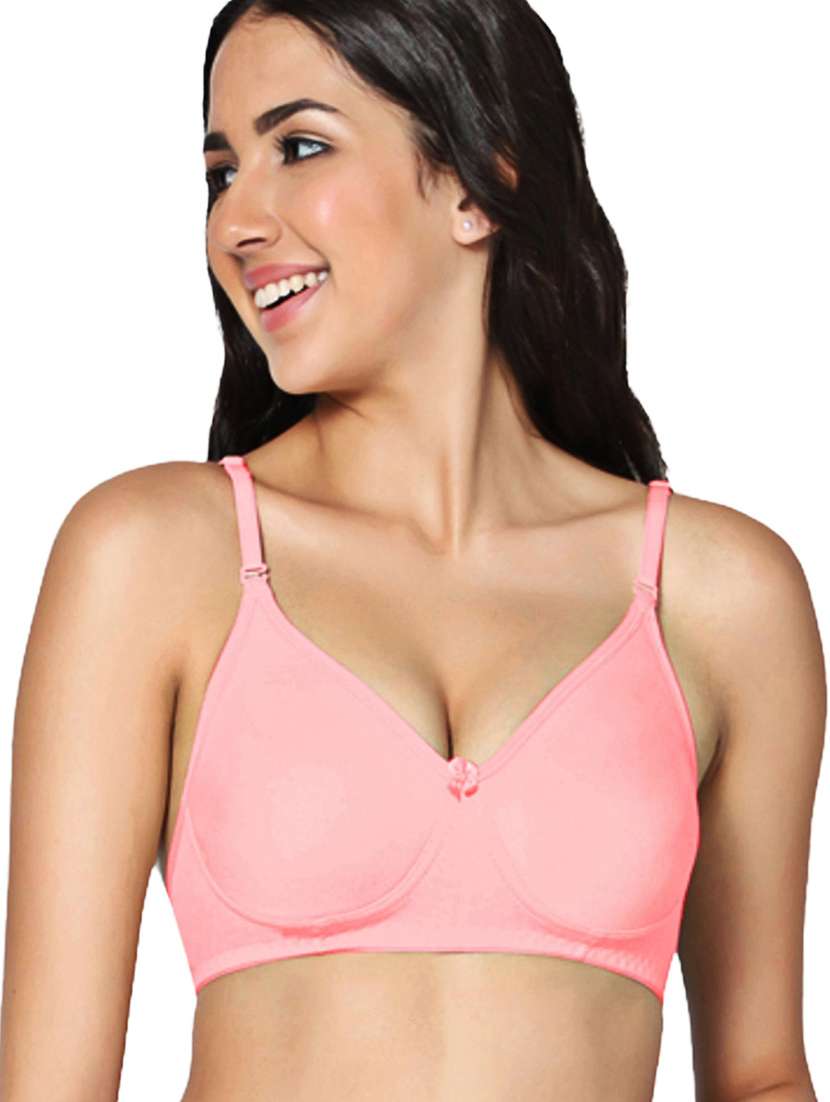 women pack of 2 solid lightly padded bra - 21990932 -  Standard Image - 1