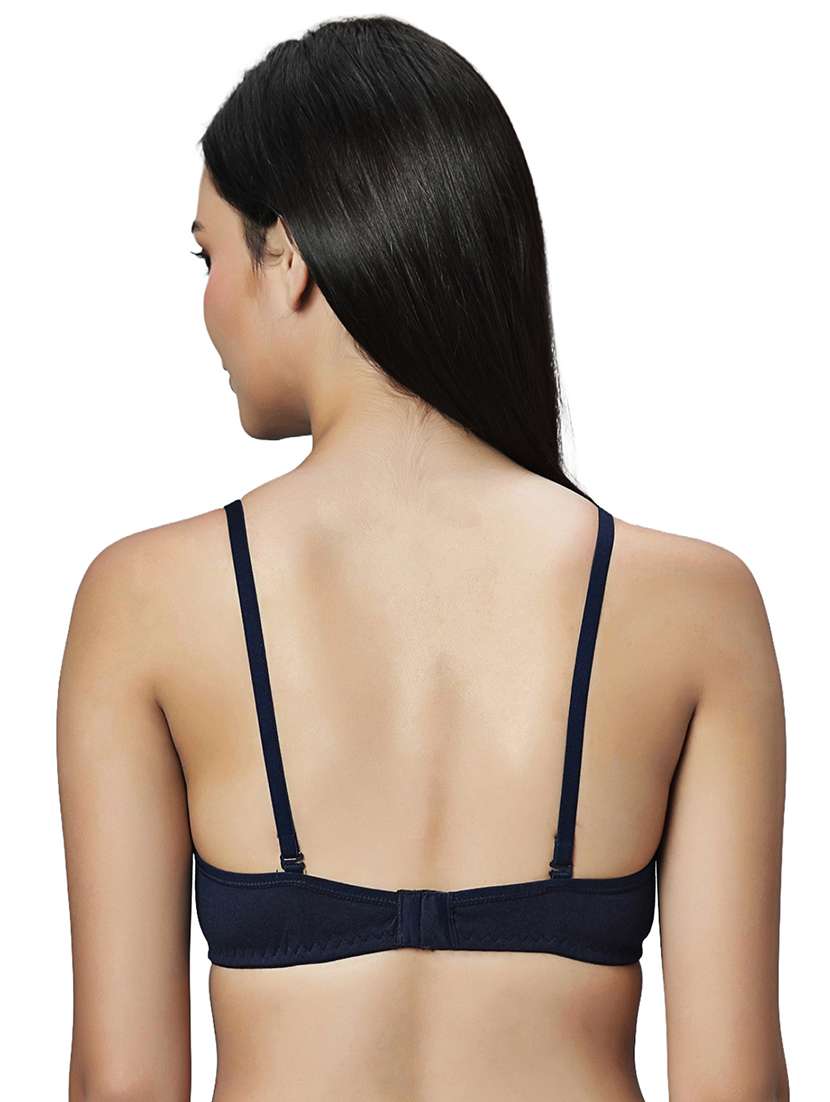 women pack of 2 solid lightly padded t-shirt bra - 21990939 -  Standard Image - 1