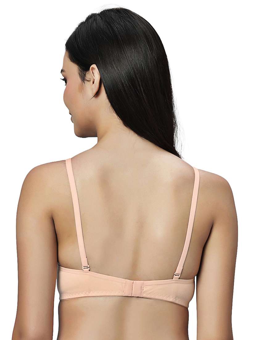 women pack of 2 solid lightly padded t-shirt bra - 21990948 -  Standard Image - 1