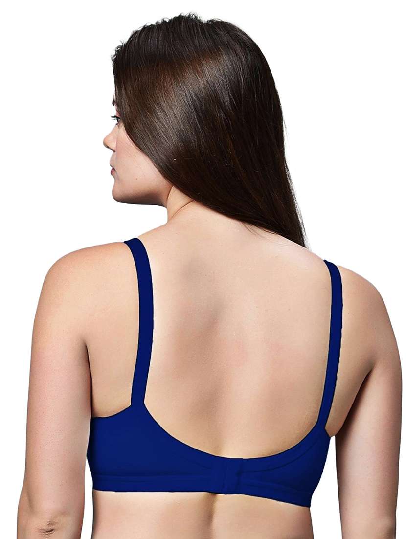 women pack of 2 solid non wired t-shirt bra - 21991005 -  Standard Image - 1