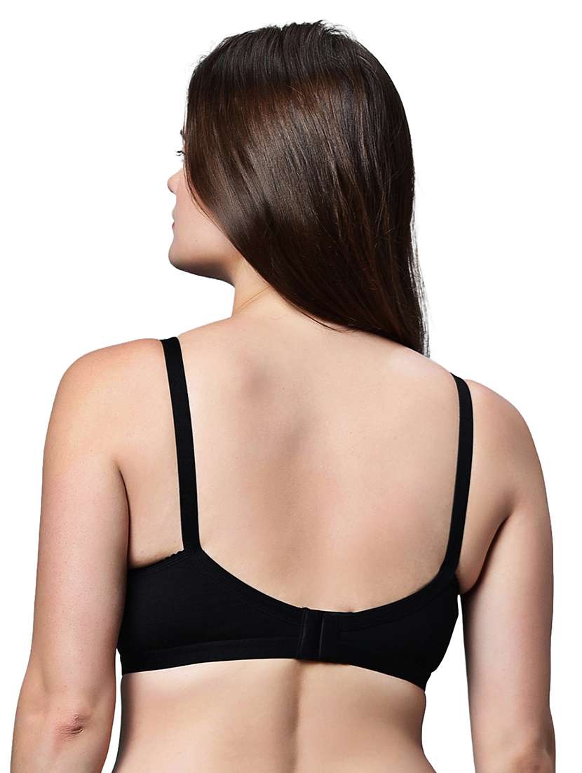 women pack of 2 solid non wired t-shirt bra - 21991040 -  Standard Image - 1