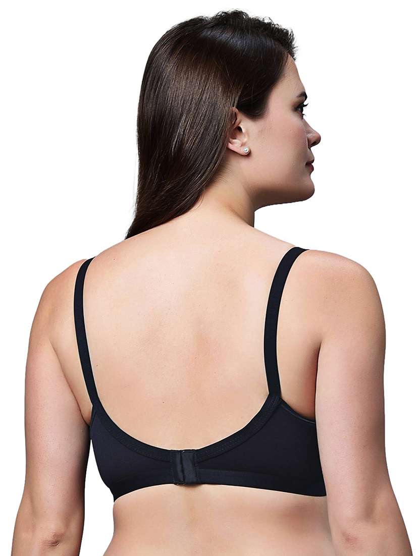 women pack of 2 solid non wired t-shirt bra - 21991052 -  Standard Image - 1