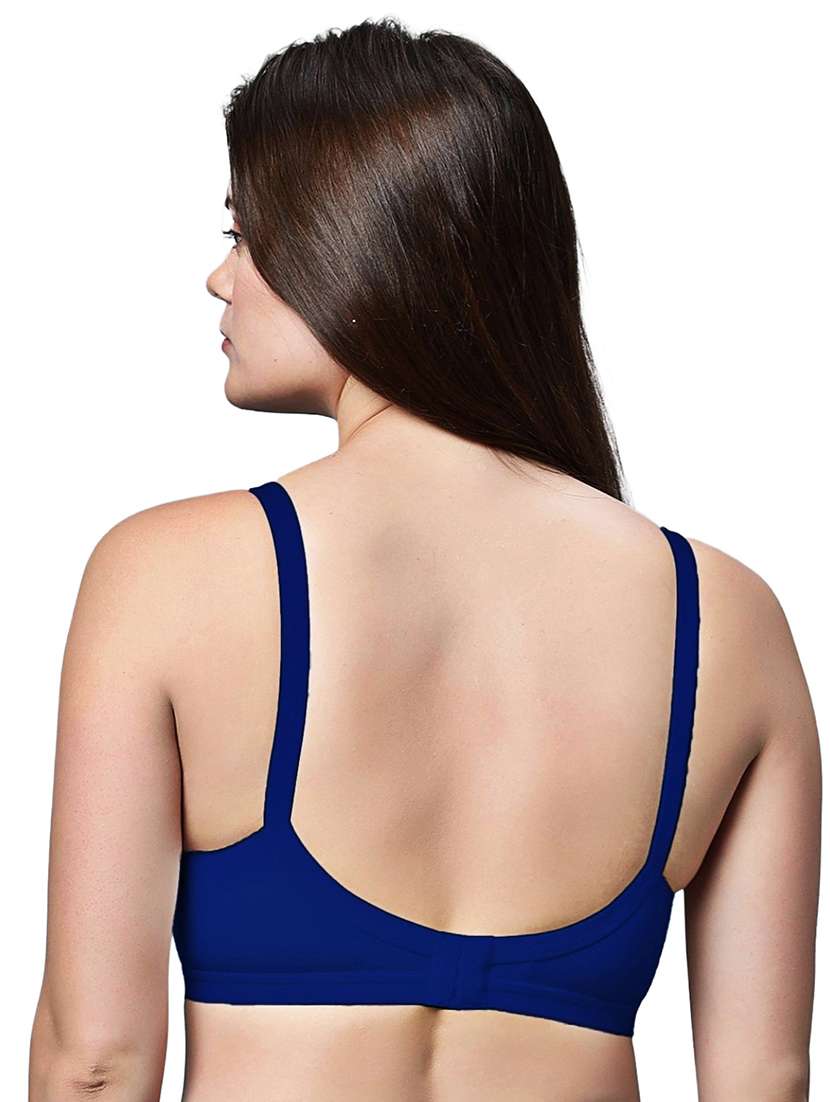 women pack of 2 solid non wired t-shirt bra - 21991071 -  Standard Image - 1