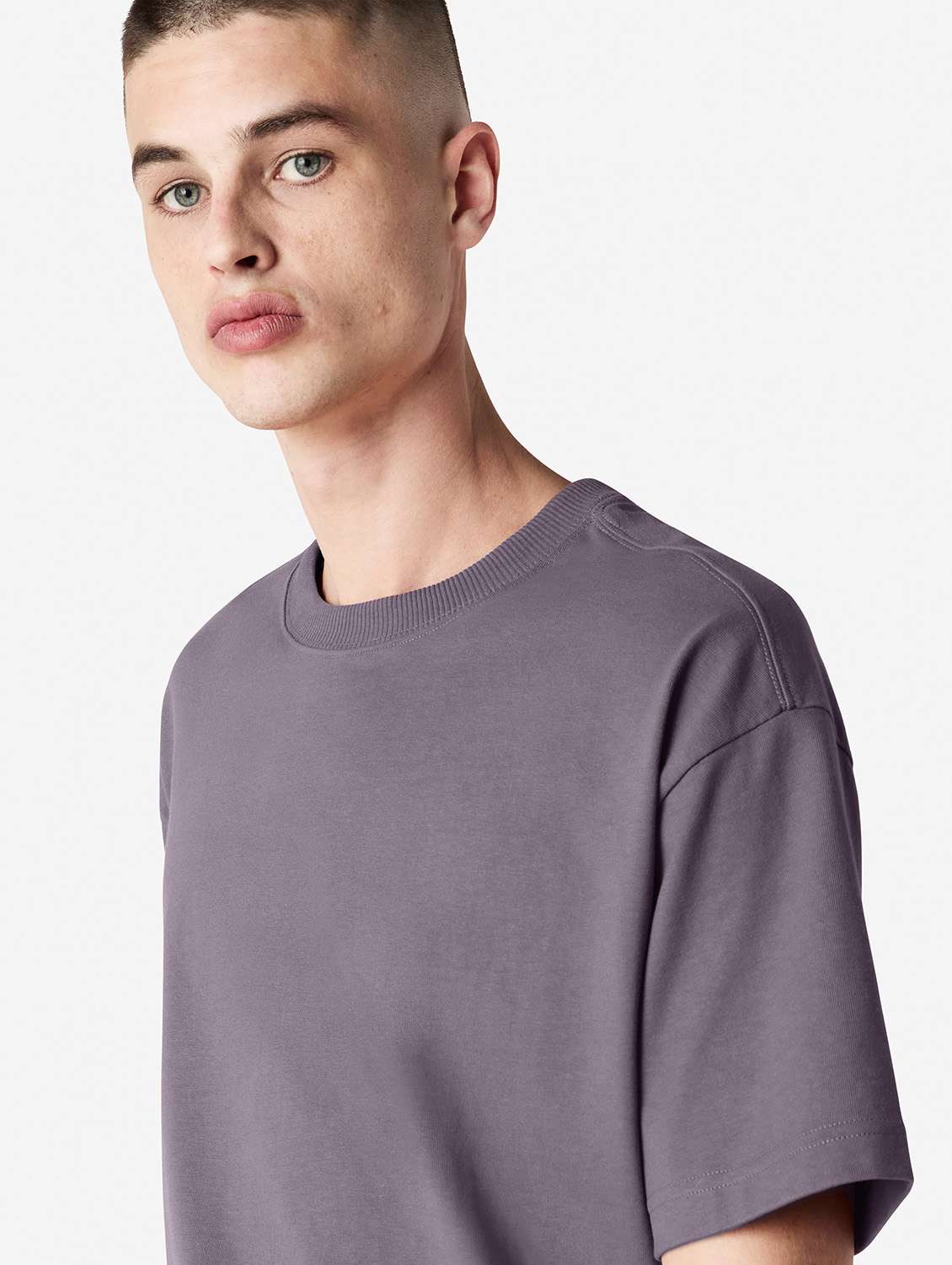 unisex solid short sleeve relaxed fit t-shirt - 21991186 -  Standard Image - 1