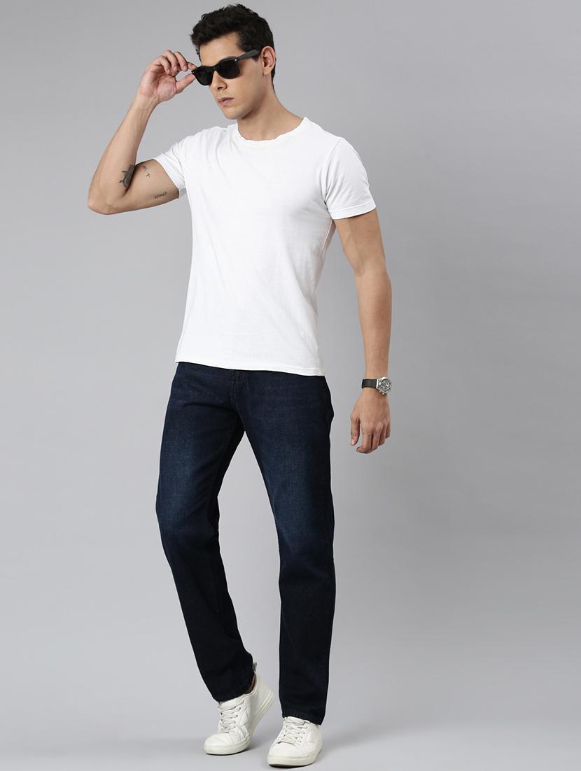 men washed mid rise full length jeans - 21991189 - Standard Image - 6